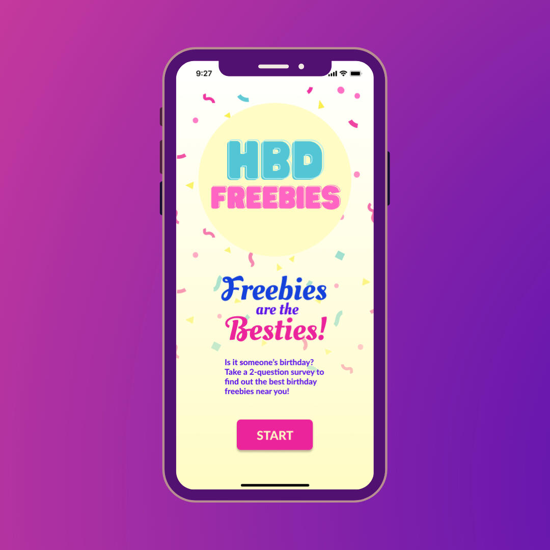 HBD Freebies